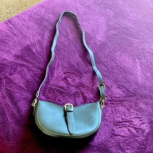 Crossbody faux leather purse